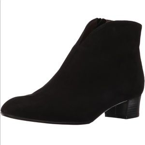 French Sole FS/NY Eva Boot in Black Suede